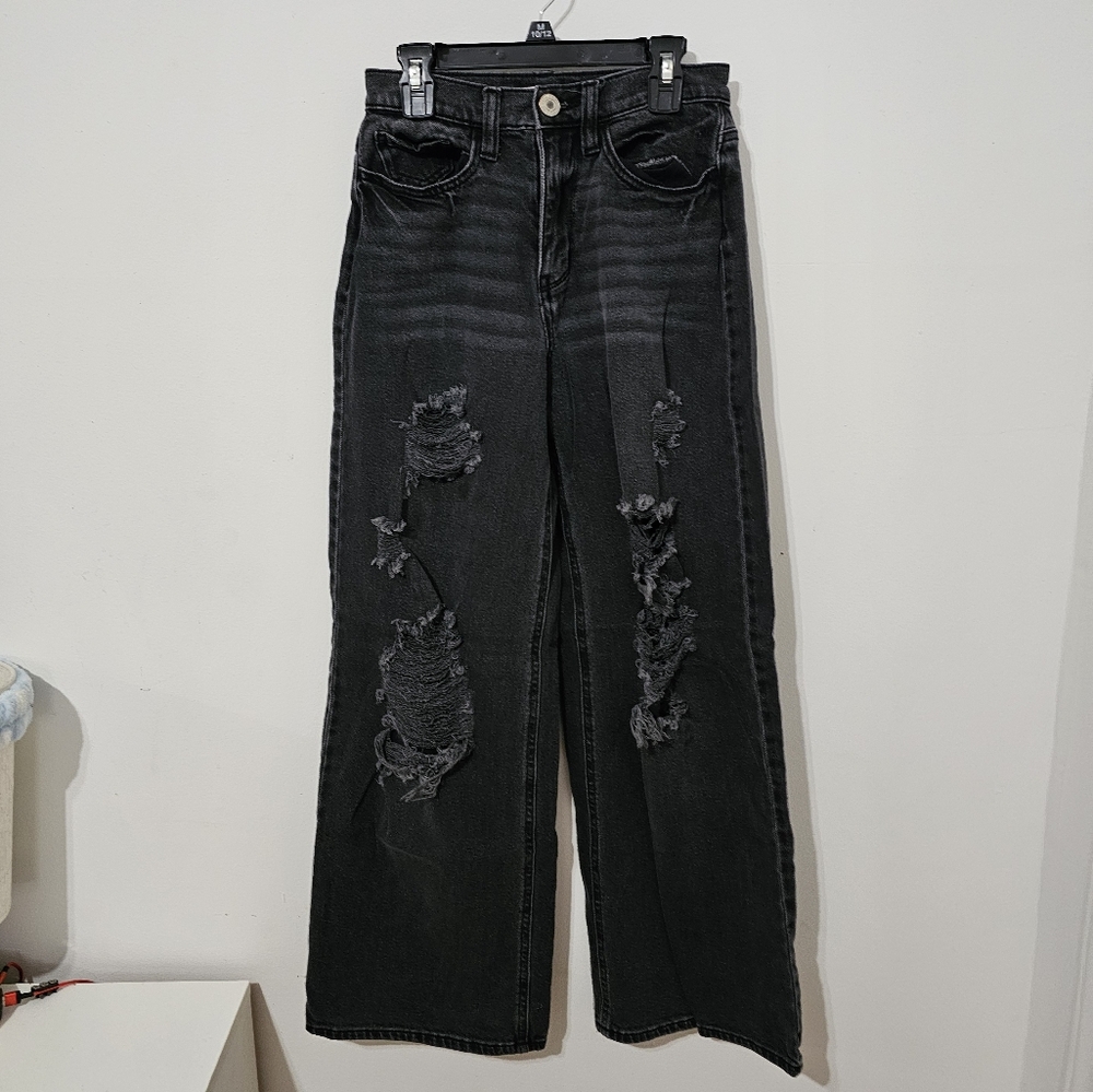 Juniors SO Super High Rise 90s Wide Leg Size 1/25W